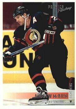 #77 Andrew McBain - Ottawa Senators - 1994-95 Topps Premier Hockey