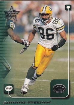 #77 Antonio Freeman - Green Bay Packers - 1999 Leaf Rookies & Stars Football