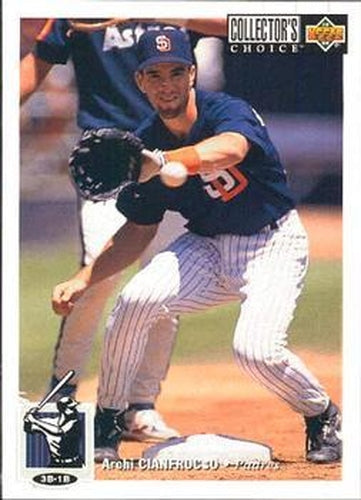 #77 Archi Cianfrocco - San Diego Padres - 1994 Collector's Choice Baseball