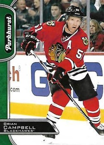 #77 Brian Campbell - Chicago Blackhawks - 2016-17 Parkhurst Hockey