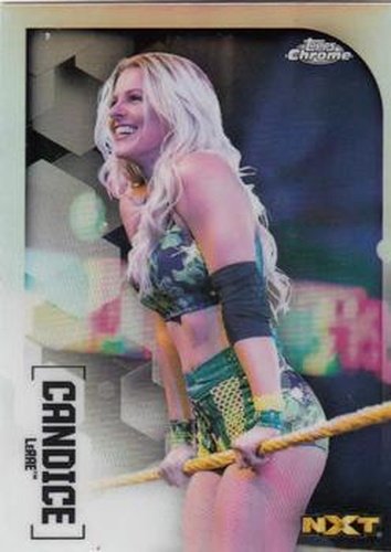 #77 Candice LeRae - 2020 Topps WWE Chrome Wrestling