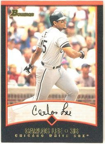 #77 Carlos Lee - Chicago White Sox - 2001 Bowman Baseball