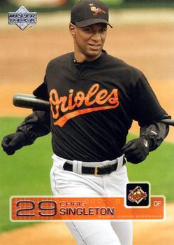 #77 Chris Singleton - Baltimore Orioles - 2003 Upper Deck Baseball