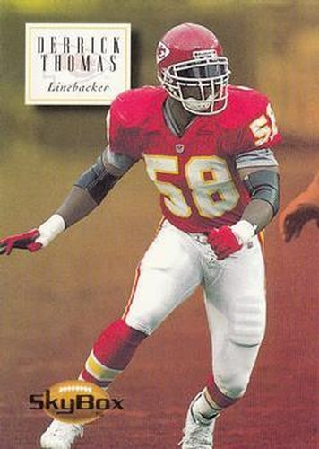 #77 Derrick Thomas - Kansas City Chiefs - 1994 SkyBox Premium Football