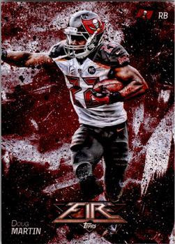 #77 Doug Martin - Tampa Bay Buccaneers - 2014 Topps Fire Football