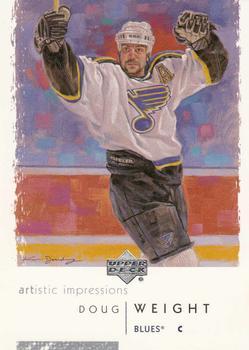 #77 Doug Weight - St. Louis Blues - 2002-03 UD Artistic Impressions Hockey