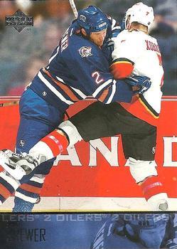 #77 Eric Brewer - Edmonton Oilers - 2003-04 Upper Deck Hockey