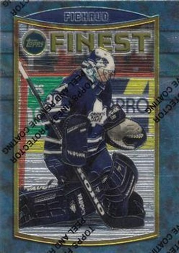 #77 Eric Fichaud - Toronto Maple Leafs - 1994-95 Finest Hockey