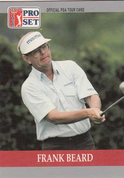 #77 Frank Beard - 1990 Pro Set PGA Tour Golf
