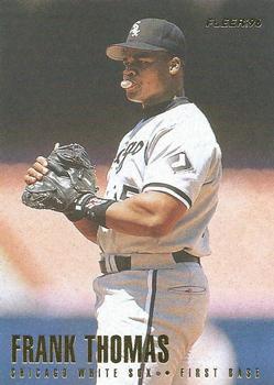 #77 Frank Thomas - Chicago White Sox - 1996 Fleer Baseball