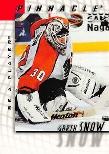 #77 Garth Snow - Philadelphia Flyers - 1997-98 Pinnacle Be a Player Hockey