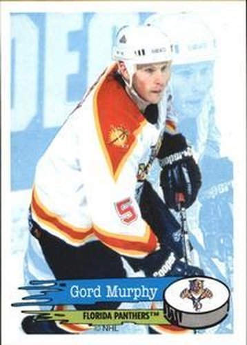 #77 Gord Murphy - Florida Panthers - 1995-96 Panini Hockey Stickers