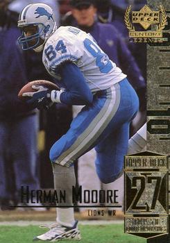 #77 Herman Moore - Detroit Lions - 1999 Upper Deck Century Legends Football