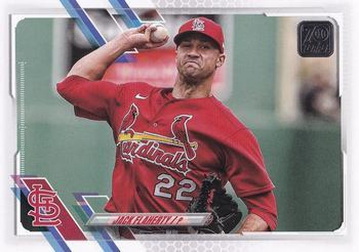 #77 Jack Flaherty - St. Louis Cardinals - 2021 Topps Baseball