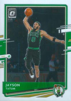 #77 Jayson Tatum - Boston Celtics - 2020-21 Donruss Optic Basketball