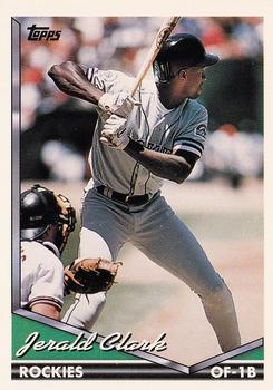 #77 Jeraldark - Colorado Rockies - 1994 Topps Baseball