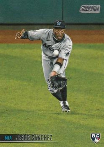#77 Jesus Sanchez - Miami Marlins - 2021 Stadium Club Baseball