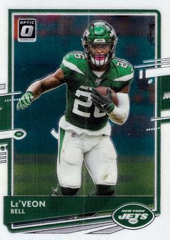#77 Le'Veon Bell - New York Jets - 2020 Donruss Optic Football