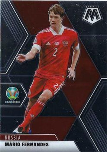 #77 Mario Fernandes - Russia - 2021 Panini Mosaic UEFA EURO Soccer