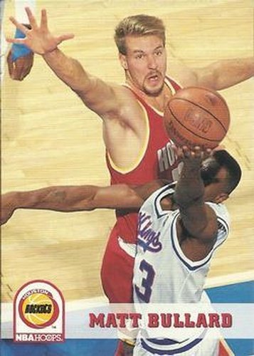 #77 Matt Bullard - Houston Rockets - 1993-94 Hoops Basketball