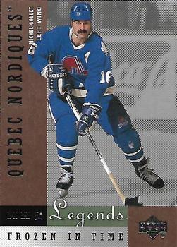 #77 Michel Goulet - Quebec Nordiques - 2001-02 Upper Deck Legends Hockey