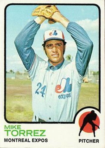 #77 Mike Torrez - Montreal Expos - 1973 Topps Baseball
