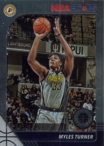 #77 Myles Turner - Indiana Pacers - 2019-20 Hoops Premium Stock Basketball