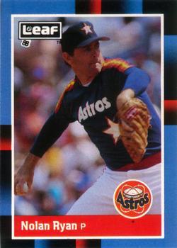 #77 Nolan Ryan - Houston Astros - 1988 Leaf Baseball