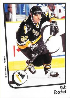 #77 Rick Tocchet - Pittsburgh Penguins - 1994-95 Panini Hockey Stickers
