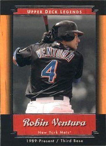 #77 Robin Ventura - New York Mets - 2001 Upper Deck Legends Baseball