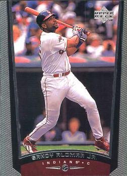 #77 Sandy Alomar Jr. - Cleveland Indians - 1999 Upper Deck Baseball