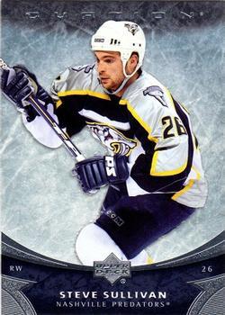 #77 Steve Sullivan - Nashville Predators - 2006-07 Upper Deck Ovation Hockey
