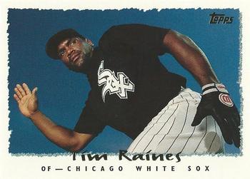 #77 Tim Raines - Chicago White Sox - 1995 Topps Baseball