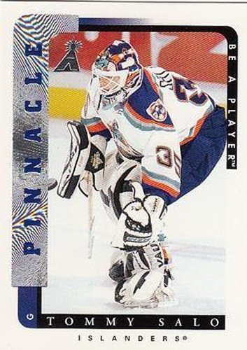 #77 Tommy Salo - New York Islanders - 1996-97 Pinnacle Be a Player Hockey