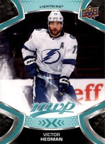 #77 Victor Hedman - Tampa Bay Lightning - 2021-22 Upper Deck MVP Hockey