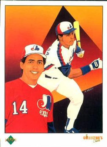 #677 Andres Galarraga - Montreal Expos - 1989 Upper Deck Baseball