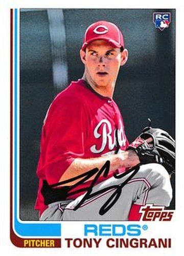 #77 Tony Cingrani - Cincinnati Reds - 2013 Topps Archives Baseball