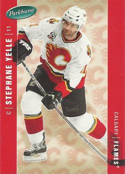 #77 Stephane Yelle - Calgary Flames - 2005-06 Parkhurst Hockey