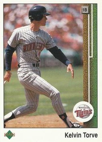 #177 Kelvin Torve - Minnesota Twins - 1989 Upper Deck Baseball