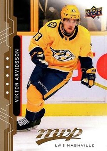 #77 Viktor Arvidsson - Nashville Predators - 2018-19 Upper Deck MVP Hockey
