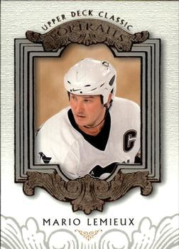 #77 Mario Lemieux - Pittsburgh Penguins - 2003-04 Upper Deck Classic Portraits Hockey