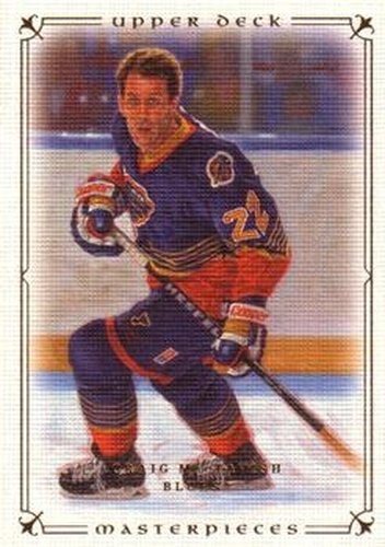 #77 Craig MacTavish - St. Louis Blues - 2008-09 Upper Deck Masterpieces Hockey