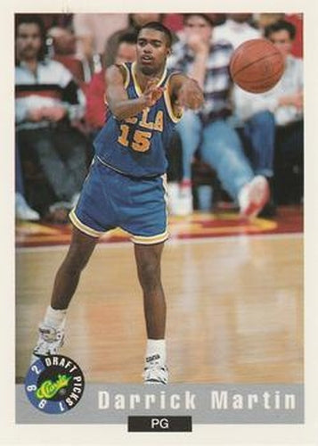 #77 Darrick Martin - UCLA Bruins - 1992 Classic Draft Basketball