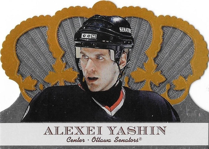 #77 Alexei Yashin - Ottawa Senators - 2000-01 Pacific Crown Royale Hockey