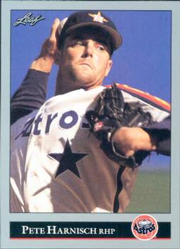 #77 Pete Harnisch - Houston Astros - 1992 Leaf Baseball