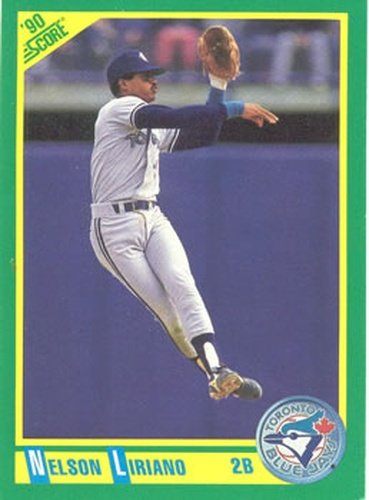 #77 Nelson Liriano - Toronto Blue Jays - 1990 Score Baseball