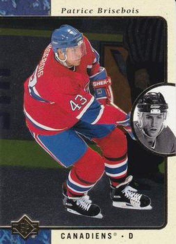 #77 Patrice Brisebois - Montreal Canadiens - 1995-96 SP Hockey