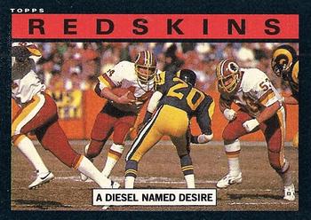 #177 Redskins Team Leaders - Washington Redskins - 1985 Topps Football