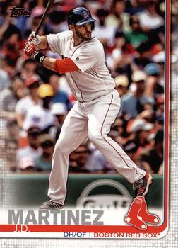 #77a J.D. Martinez - Boston Red Sox - 2019 Topps Baseball