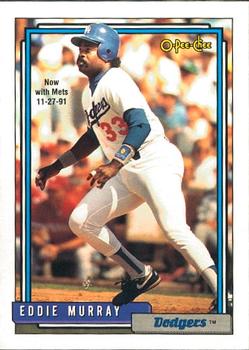 #780 Eddie Murray - New York Mets - 1992 O-Pee-Chee Baseball